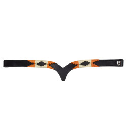 Frontal em couro com decoração navajo Equestro