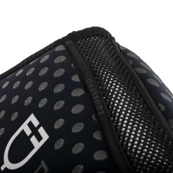 Tapete de espuma com memória de forma, aderência de silicone e logotipo branco Equestro Marinho Azul-marinho