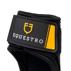 Protetor de boleto em neoprene com fecho de velcro Equestro Preto