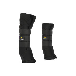 Polainas de box acolchoadas com fecho de velcro Equestro