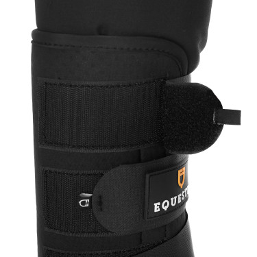 Polainas de box acolchoadas com fecho de velcro Equestro Polainas de box acolchoadas com fecho de velcro Equestro