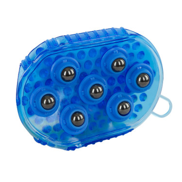 Escova de massagem magnética Azul royal