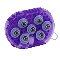 Escova de massagem magnética Lilás Azul