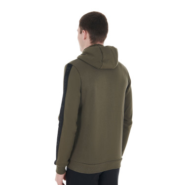 Moletom com capuz masculino com interior de lã Equestro Moletom com capuz masculino com interior de lã Equestro