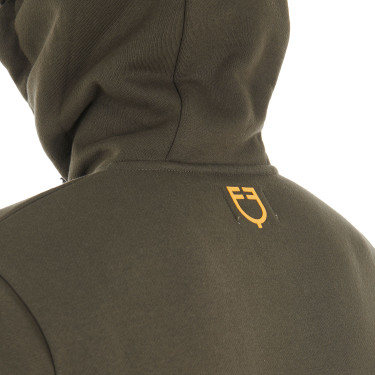 Moletom com capuz masculino com interior de lã Equestro Moletom com capuz masculino com interior de lã Equestro