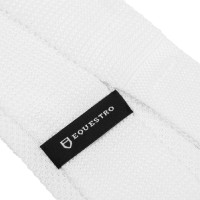 Gravata para homem com logotipo Equestro Branco Gravata para homem com logotipo Equestro Branco
