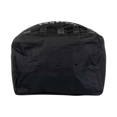 Saco de feno com logotipo bordado Equestro Preto