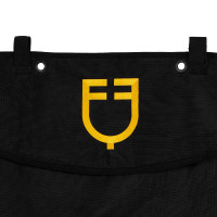 Cortina longa de box com logotipo bordado Equestro Preto Cortina longa de box com logotipo bordado Equestro Preto