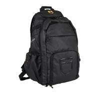 Mochila técnica unissexo com vários bolsos Equestro Preto Mochila técnica unissexo com vários bolsos Equestro Preto