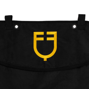 Cortina curta de box com logotipo bordado Equestro Cortina curta de box com logotipo bordado Equestro