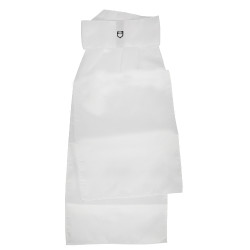 Peitoral de competição com logotipo bordado Equestro Branco