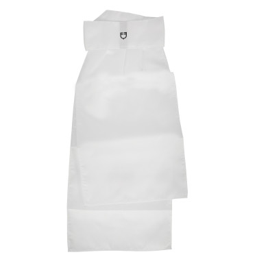 Peitoral de competição com logotipo bordado Equestro Branco