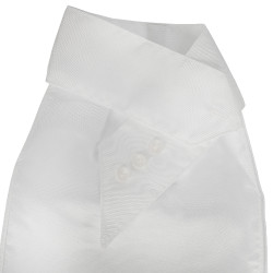 Peitoral de competição com logotipo bordado Equestro Branco