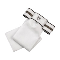 Plastrão de adestramento Impero Equestro Branco / preto