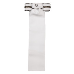 Plastrão de adestramento Impero Equestro Branco / preto