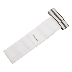 Plastrão de adestramento Impero Equestro Branco / preto