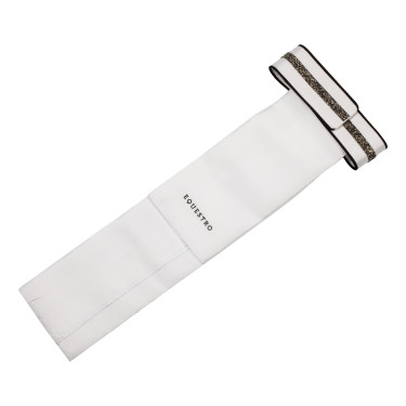 Plastrão de adestramento Impero Equestro Branco / preto