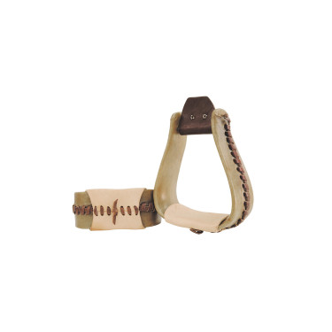 Estribo western em rawhide sob medida 919 Lakota Estribo western em rawhide sob medida 919 Lakota