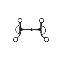 Mors western en fer noir avec branches courtes Pool's