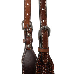 Bridão western com uma orelha Pool's Avelã Castanho