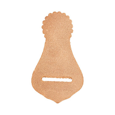 Gravata Pool's com fecho Óleo claro Castanho