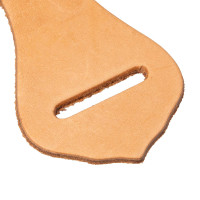 Gravata Pool's com fecho Óleo claro Castanho