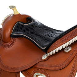 Protetor de sela western Pool's Conhaque Castanho