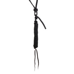 Cabresto de corda com contas Pool's Preto