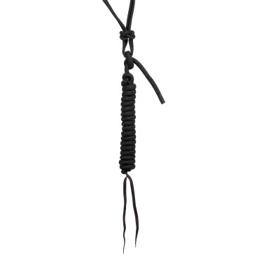 Cabresto de corda com contas Pool's Preto