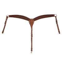 Peitoral western com decorações Pool's Avelã