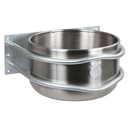 Comedouro redondo em inox 18l direito