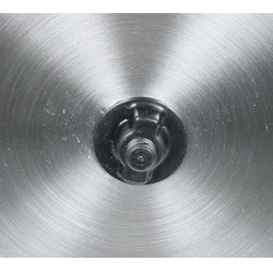 Comedouro redondo em inox 18l direito Comedouro redondo em inox 18l direito