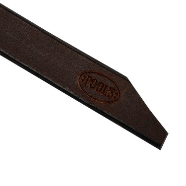 Rendas western com decoração floral Pool's Castanho escuro