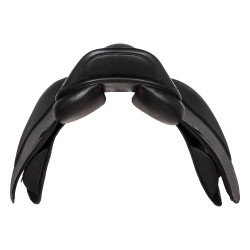 Sela de salto em couro Chicago com arcada intercambiável inclui 4 arções Supreme Preto