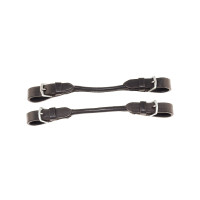 Rédeas redondas de couro de qualidade superior Supreme Castanho