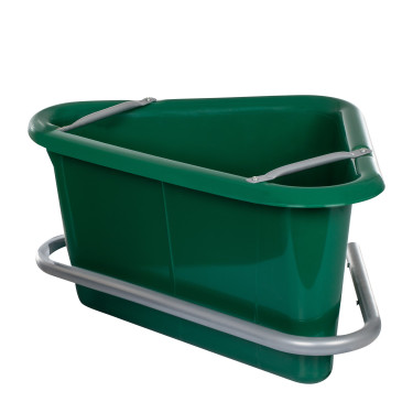 Comedouro com estrutura de metal e alça Supreme Verde caçador