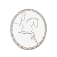 Broche de cavalaria de dressage Umbria Equitazione Prata