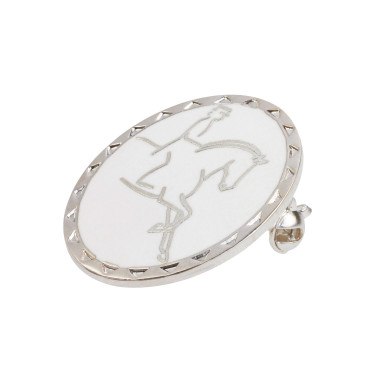 Broche de cavalaria de dressage Umbria Equitazione Prata