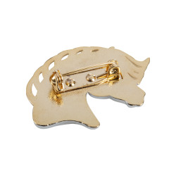Broche cabeça de cavalo Umbria Equitazione Broche cabeça de cavalo Umbria Equitazione