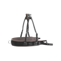 Peitoral de luxo para arreio Umbria Equitazione Preto