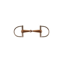Mors D Ring oco com embocadura de cobre Umbria Equitazione