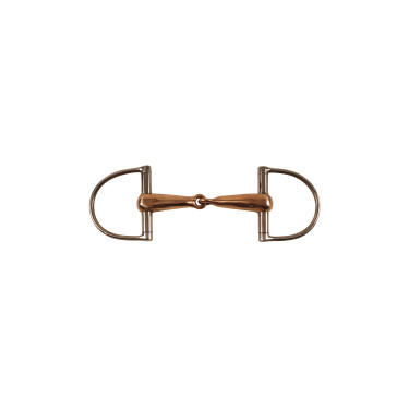 Mors D Ring oco com embocadura de cobre Umbria Equitazione