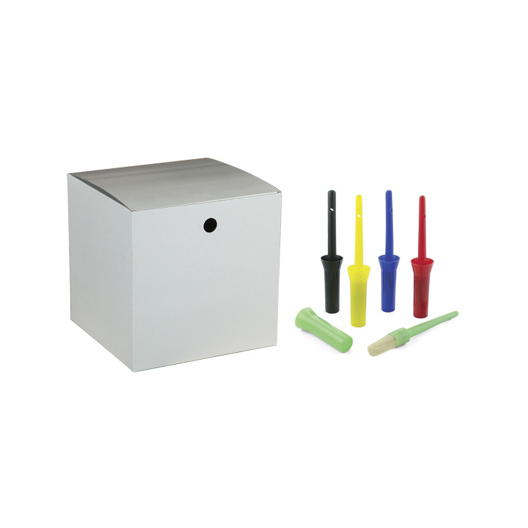 Caixa com 24 pincéis Umbria Equitazione Caixa com 24 pincéis Umbria Equitazione