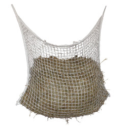 Rede para feno malha 3 x 3 cm branca Kerbl