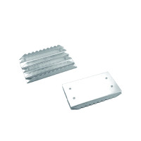 Etrille rectangulaire en aluminium Umbria Equitazione Etrille rectangulaire en aluminium Umbria Equitazione