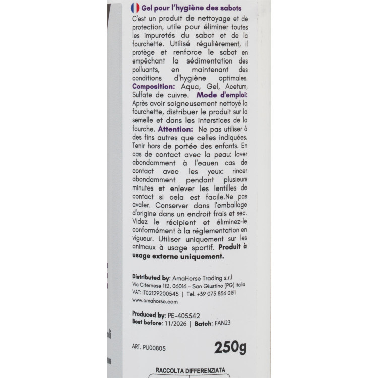 Gel líquido Villate 250g Umbria Equitazione Gel líquido Villate 250g Umbria Equitazione