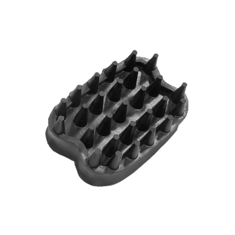 Raspadeira de borracha retangular com pontas arredondadas Umbria Equitazione Raspadeira de borracha retangular com pontas arredondadas Umbria Equitazione