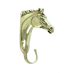 Suporte de rede para cabeça de cavalo em latão Umbria Equitazione