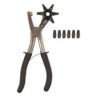 Perforatrice en cuir professionnelle en acier inoxydable Umbria Equitazione