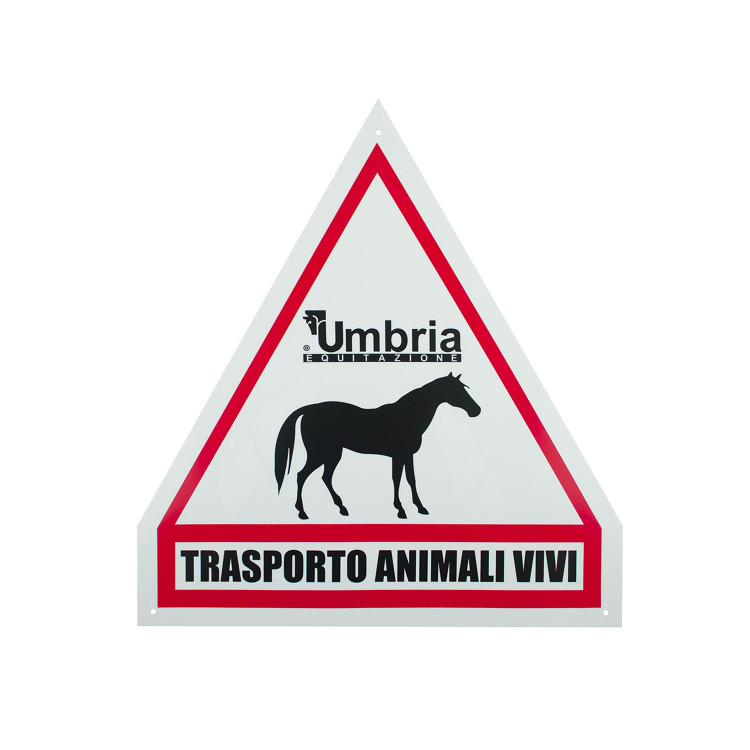 Painel triangular em plástico Umbria Equitazione Umbria Equitazione Painel triangular em plástico Umbria Equitazione Umbria Equitazione